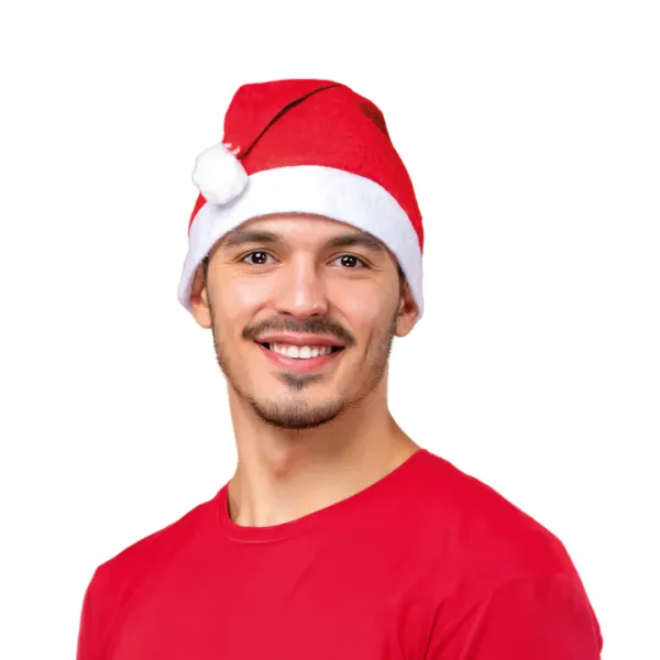 Czapka Mikołaja gładka 56cm zdjęcie 2