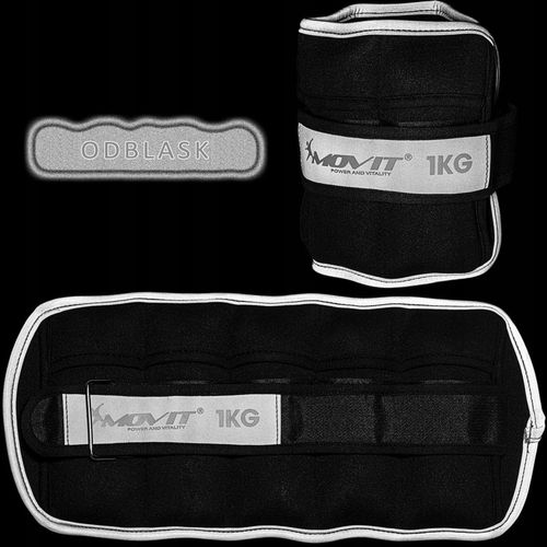 REGULOWANE OBCIĄŻNIKI NEOPRENOWE 2x 1 KG RĘCE NOGI na Arena.pl