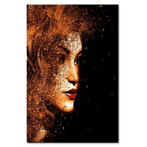 Deco Panel, Abstrakcyjna twarz kobiety 40x60 na Arena.pl