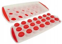 Silikonowa Foremka Forma Do Kostek Lodu Kostkarka Wielokrotnego Użytku XL