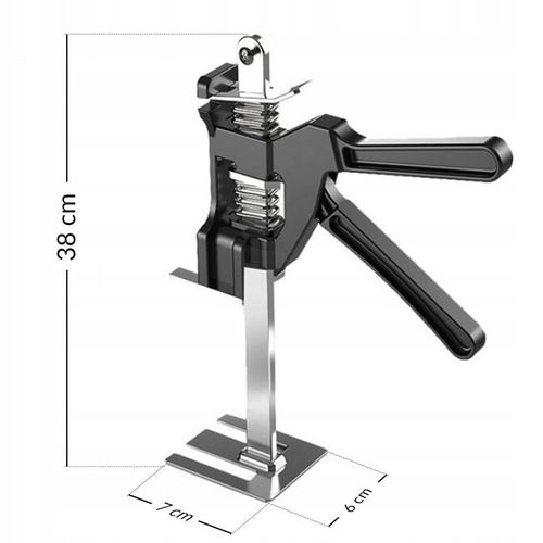 PODNOŚNIK RĘCZNY PŁYTEK PŁYT GIPSOWYCH DRZWI OKIEN SZYB MEBLI 120kg na Arena.pl