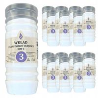 WKŁADY do ZNICZY 3 doby palenia OLEJOWE 15 sztuk