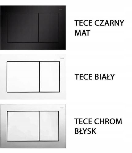 ZESTAW PODTYNKOWY 7W1 STELAŻ TECE + MUSZLA WC TORNADO SLIM +PRZYCISK na Arena.pl
