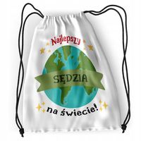 Plecak Sportowy Szkolny Sędziego Worek Torba Z Nadrukiem Ze Zdjęciem