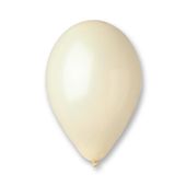 balon kość słoniowa metalizowany 100szt.urodziny