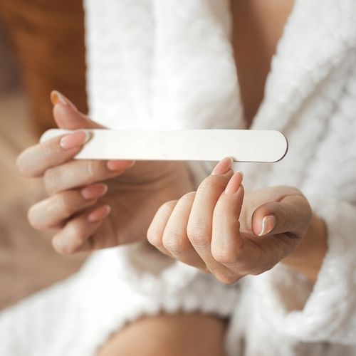 PILNIK DO PAZNOKCI Nail4U Basic Łódka 180/240 Bezpieczny ZESTAW 25 sztuk na Arena.pl