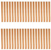 KNOT DREWNIANY DO ŚWIEC 90x12x1mm KNOTY DREWNIANE DO ŚWIEC 100szt