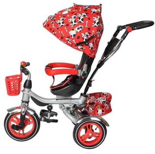 Rowerek trzykołowy Kruzzel RT6051 czerwony na Arena.pl