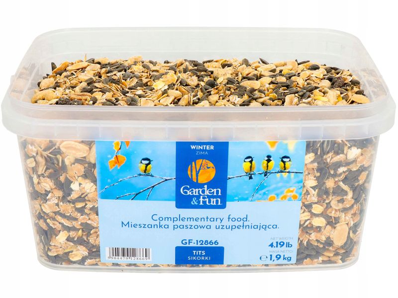 Karma dla Sikorek 1.9kg Garden & Fun zdjęcie 1