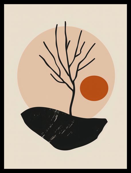 Plakat 30x40cm Nagie Drzewo zdjęcie 2