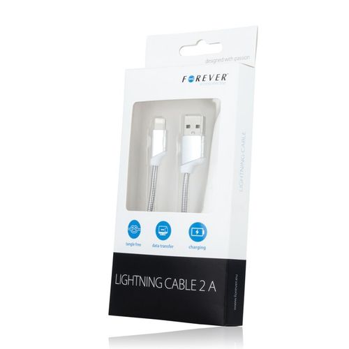 Kabel do iPhone Kabel lightning 2A metal FOREVER na Arena.pl