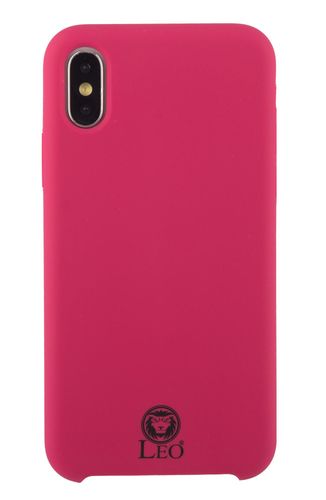 LEO SILIKON - Apple iPhone X / XS - RED na Arena.pl