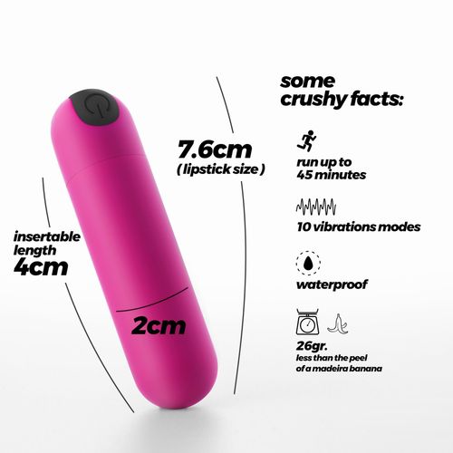 crushious imoan rechargeable vibrating bullet pink na Arena.pl