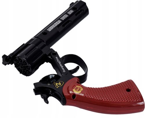 METALOWY PISTOLET NA SPŁONKĘ KAPISZONY GRATIS 10x720szt REWOLWER DLA DZIECI na Arena.pl