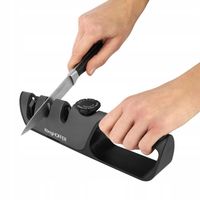 OSTRZAŁKA DO NOŻY i NOŻYCZEK 3w1 osełka REGULACJA KĄTA OSTRZENIA ostre NOŻE