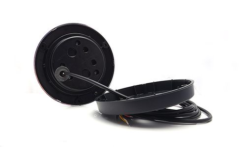 Lampa LED tylna 3 funkcje okrągła 12V-24V (980) na Arena.pl