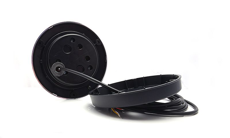 Lampa LED tylna 3 funkcje okrągła 12V-24V (980) zdjęcie 5