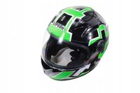 KASK MOTOCYKLOWY DZIECIĘCY SZCZĘKOWY ZAMKNIĘTY QUAD SKUTER HULAJNOGA XL