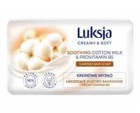 kremowe mydło w kostce luksja cotton milk & provitamin b5 -  90 g
