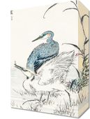 Obraz 20x30cm Night Heron, Kashu Japoński Vintage do Salonu