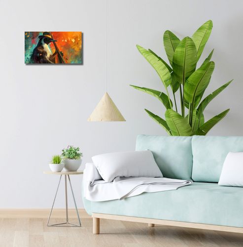 Obraz 40x20cm Pingwinia Nuta na Arena.pl