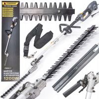 NOŻYCE ELEKTRYCZNE DO ŻYWOPŁOTU GAŁĘZI KRZEWÓW NA WYSIĘGNIKU 1200W 405MM