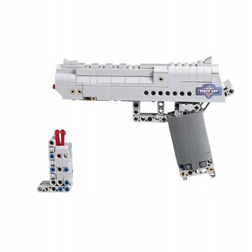 ZESTAW KLOCKI KONSTRUKCYJNE CADA DESERT EAGLE 5 POCISKÓW BROŃ PISTOLET na Arena.pl