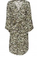 KAMERISA - Kurtka letnia - czarno-zielona grafika 44