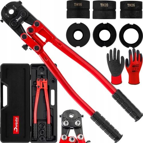 ZACISKARKA DO RUR PEX PRASA HYDRAULICZNA 16 20 26 mm SZCZYPCE na Arena.pl