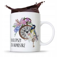 Kubek Prezent Zegarmistrza Najlepszy Zegarmistrz Z Nadrukiem Ze Zdjęciem