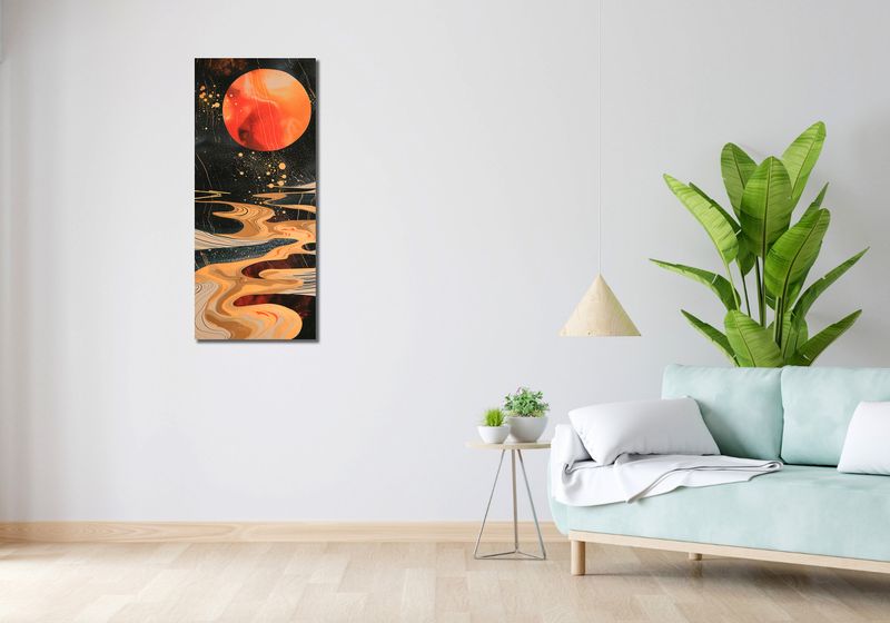 Obraz 40x100cm Planetarny Taniec zdjęcie 2