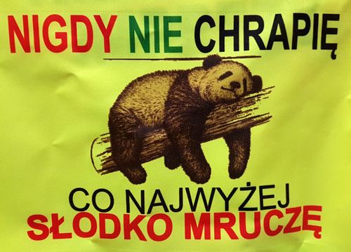 Kamizelka Odblaskowa Nie Chrapię Słodko Mruczę na Arena.pl