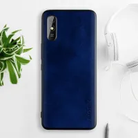 Etui AIORIA Vintage LEATHER do Xiaomi Redmi 9A niebieski