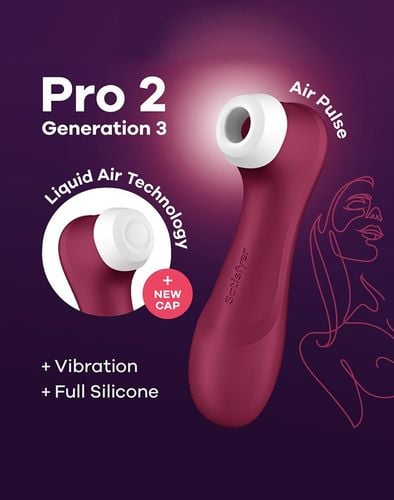 stymulator łechtaczki satisfyer pro 2 liquid air bordowy usb na Arena.pl