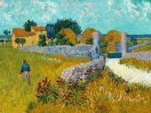 Farmhouse in Provence, Vincent van Gogh - plakat 42x29,7 cm