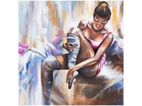 50X50CM TANCERKA OBRAZ