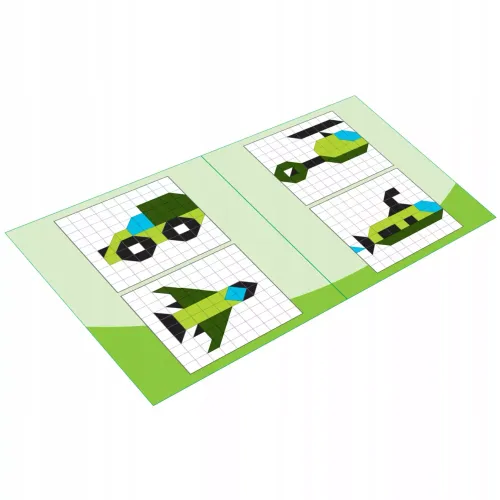 Puzzle Mozaika Motyw Pojazdy Wojskowe Klocki Szablony Układów Militarnych na Arena.pl