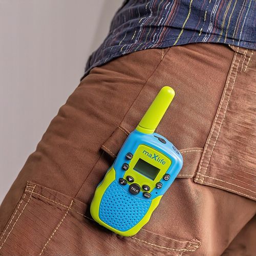 Maxlife zestaw krótkofalówek MXWT-200 zielono-niebieski na Arena.pl