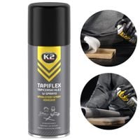 K2 TAPIFLEX 400ml Mocny Klej Tapicerski w Sprayu do Podsufitki i Gąbki