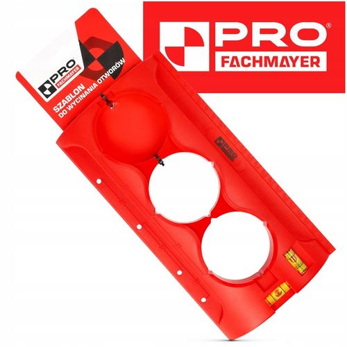 WZORNIK SZABLON DO WYCINANIA WYMIAROWANIA OTWORÓW POD PUSZKI GNIAZDEK na Arena.pl