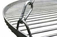 GRILL TRÓJNÓG OGRODOWY GRUBY RUSZT NIERDZEWNY 70