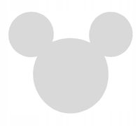 Zawieszka MYSZKA dekor ozdoba ażurowa sztywna biel