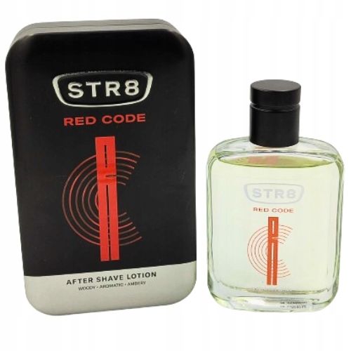 STR8 Red Code Woda po goleniu 100ml Żel 400ml Dezodorant Spray 150ml 3el zdjęcie 3