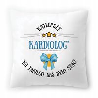 Poduszka Dla Kardiologa Na Urodziny Na Prezent Z Nadrukiem Ze Zdjęciem