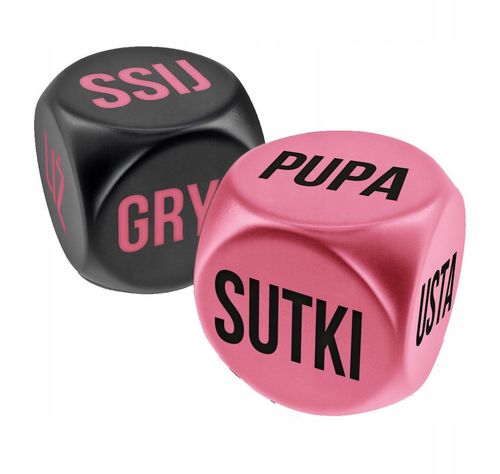 Kości Miłości RÓŻOWE na Arena.pl