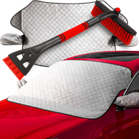 MATA NA SZYBĘ I LUSTERKA AUTA ANTYSZRONOWA SZCZOTKO SKROBACZKA TELESKOPOWA