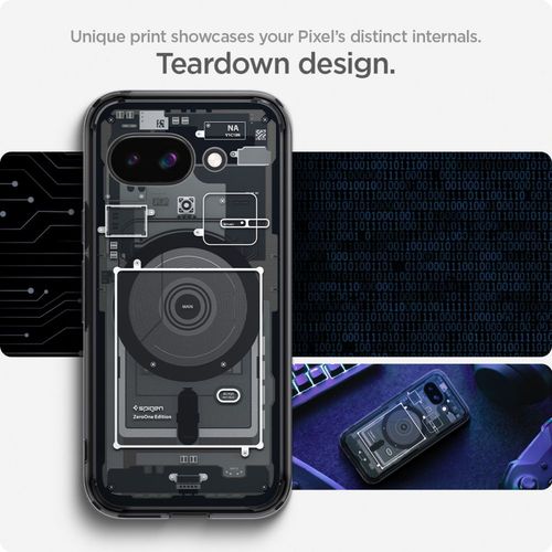 spigen ultra hybrid mag magsafe google pixel 9a zero one black na Arena.pl