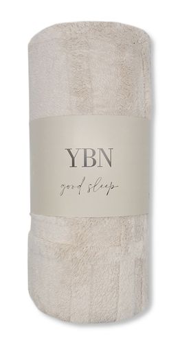 Koc Pluszowy 200X230 - Beżowy na Arena.pl