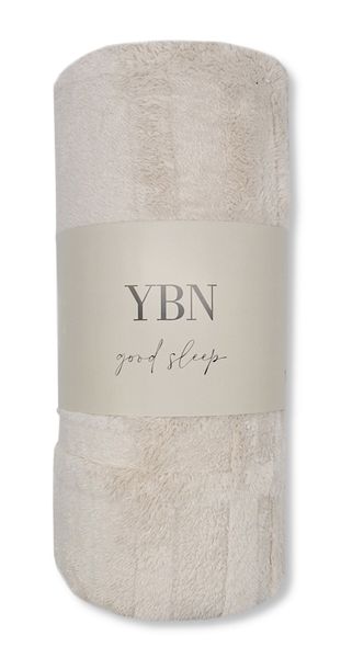 Koc Pluszowy 200X230 - Beżowy zdjęcie 2