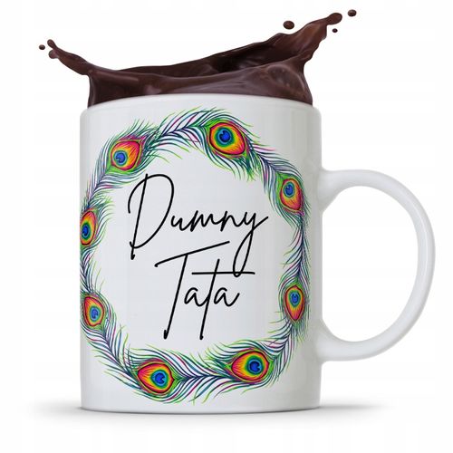 Kubek Na Dzień Ojca Dla Taty Dumny Tata Prezent Z Nadrukiem Ze Zdjęciem na Arena.pl